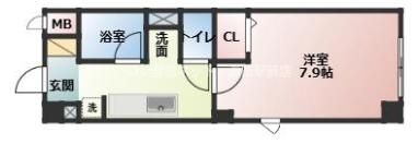 シャトーラフィネの間取り画像