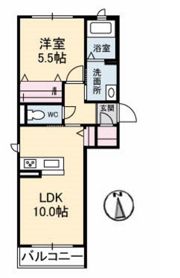 サンケープの間取り画像