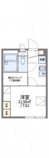 レオパレスヴィラ クレールⅡの間取り画像