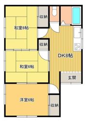 第2中山荘の間取り画像