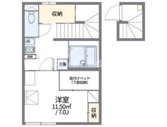 レオパレス観音寺の間取り画像