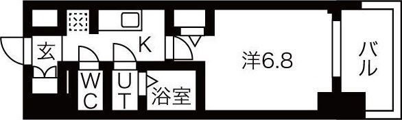ファステートNAGOYA今池バレンシアの間取り画像