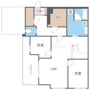 カーサ千里山の間取り画像