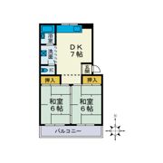 サンユーハイツの間取り画像