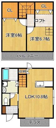 パーフン・デラ・ルーンIIIの間取り画像