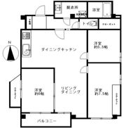 メゾンカワナの間取り画像