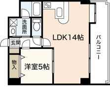 井口台FLATSⅡの間取り画像