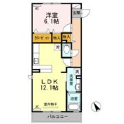 浜の前マンション13号棟の間取り画像