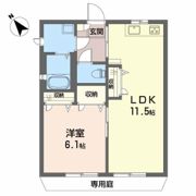ディアス土居田Cの間取り画像