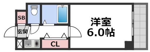 メゾンイシケンの間取り画像