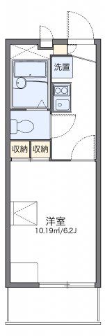 レオパレスやたみの間取り画像