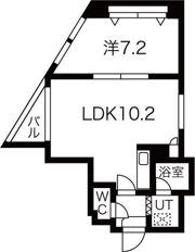 タウンコートの間取り画像