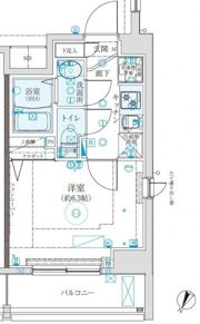 クレイシア西横浜の間取り画像