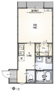 サニーパレスの間取り画像