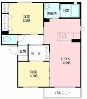 クレアールTAKAの間取り画像