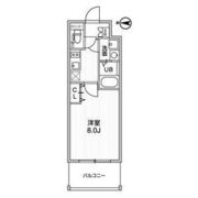 LaDouceur荒本の間取り画像