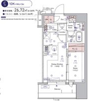 SYFORME KAWASAKIの間取り画像