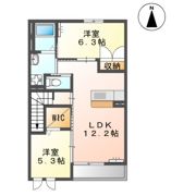 ファルコンⅡの間取り画像