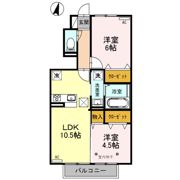 グランデュールの間取り画像