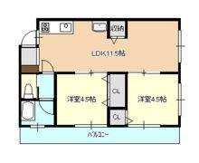 中八木ビルの間取り画像