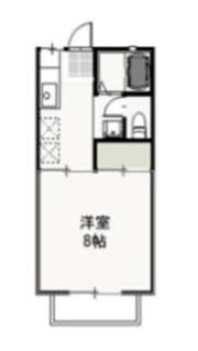コーポ・レーベン Cの間取り画像