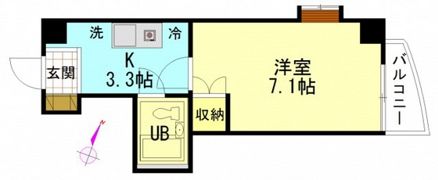アメニティハイムの間取り画像