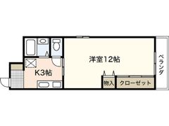 ハイネ中筋21の間取り画像