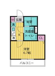 ルミナス川越の間取り画像