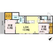 HOPE LODGE Jの間取り画像
