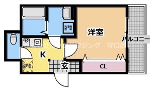 ALEGRIA千林の間取り画像