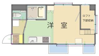 サンピアシルビア（801）の間取り画像