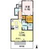 クレセール三谷の間取り画像