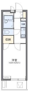 レオパレスルナボアールの間取り画像