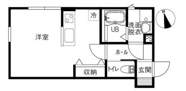 ユーフォリア三馬の間取り画像