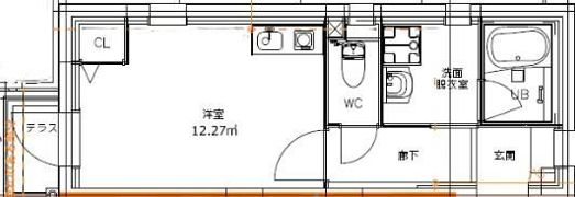 Plus door NAKANOの間取り画像
