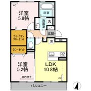 グレイス桜木の間取り画像