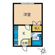 富士見台ハイツⅡの間取り画像