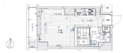 メインステージ錦糸町ⅠVの間取り画像