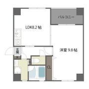シャルムヒルズ南森町の間取り画像