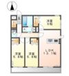 ベラパーシェの間取り画像
