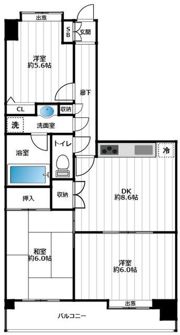 （仮称）南与野マンションの間取り画像