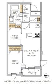 リビオメゾン湯島の間取り画像