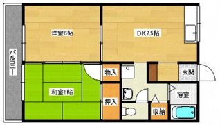 アーバン浅井A棟の間取り画像
