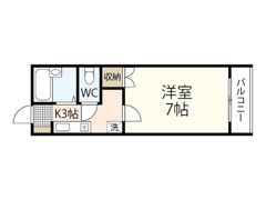 レジデンス西木の間取り画像