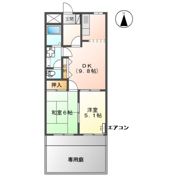 LaVieEnRose (ラヴィアンローズ)の間取り画像