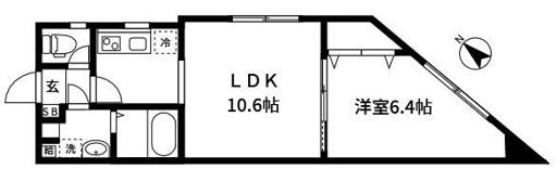 CONFIA東日本橋の間取り画像