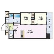 アーバングランデ新大阪の間取り画像