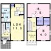 マロンドヒルの間取り画像