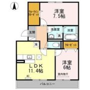 RUPOSEⅢの間取り画像