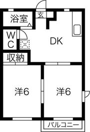 サントノーレA棟の間取り画像